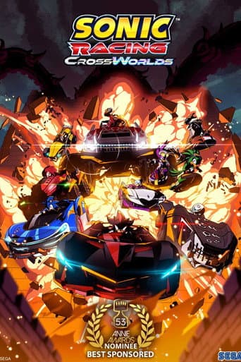 Poster for Sonic Racing:  CrossWorlds - The Animation