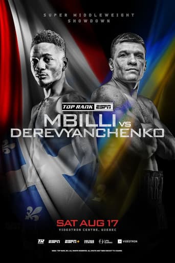 Poster for Christian Mbilli vs. Sergiy Derevyanchenko