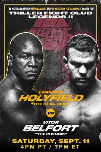 Poster for Evander Holyfield vs. Vitor Belfort