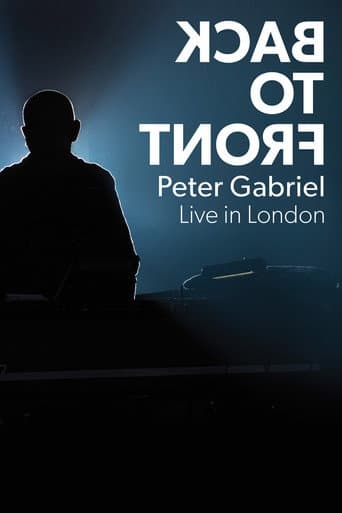 Poster for Peter Gabriel - Back to Front