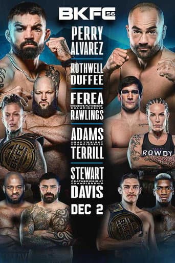 Poster for BKFC 56: Perry vs. Alvarez