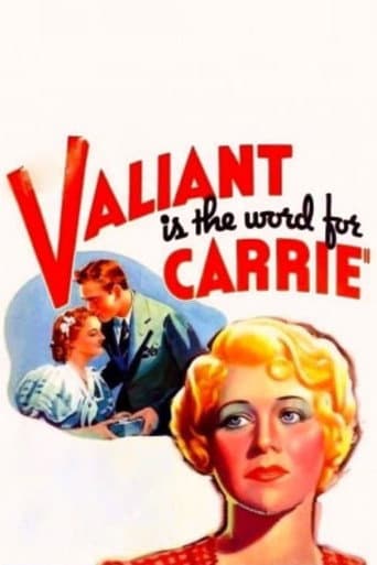 Poster for Valiant Is the Word for Carrie