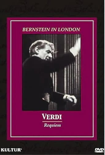 Poster for Bernstein in London: Verdi Requiem
