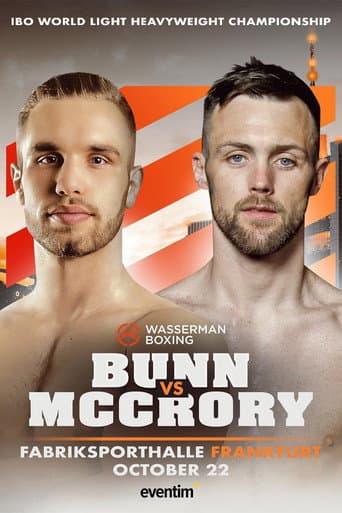 Poster for Leon Bunn vs. Padraig McCrory