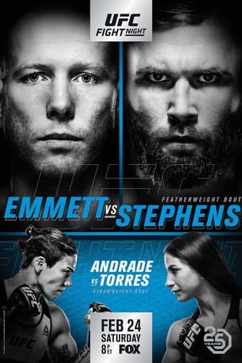 Poster for UFC on Fox 28: Emmett vs. Stephens