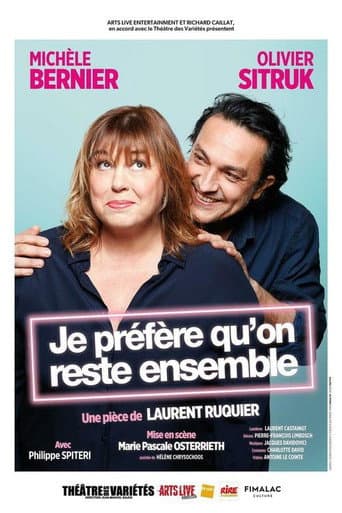 Poster for Je préfère qu'on reste ensemble