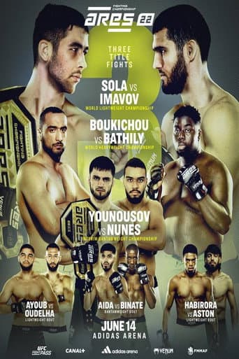 Poster for ARES 22: Sola vs. Imavov