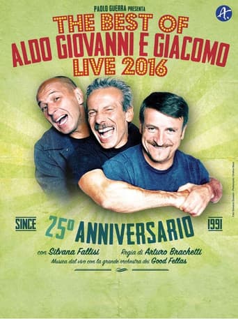 Poster for The Best of Aldo Giovanni e Giacomo