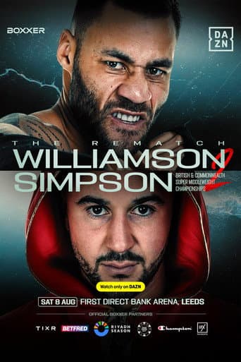 Poster for Troy Williamson vs. Callum Simpson II