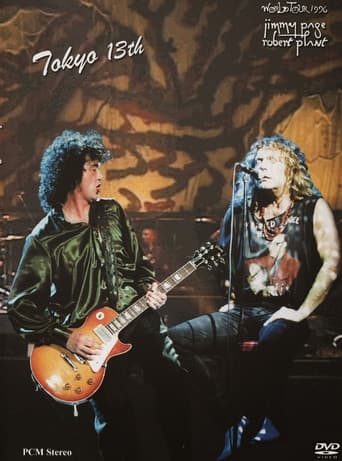 Poster for Robert Plant & Jimmy Page: Live In Tokyo on 13 February 1996