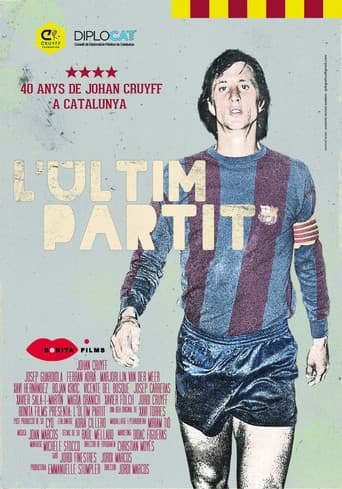 Poster for L’últim partit. 40 anys de Johan Cruyff a Catalunya