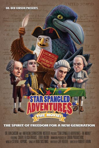 Poster for Star Spangled Adventures - The Movie!