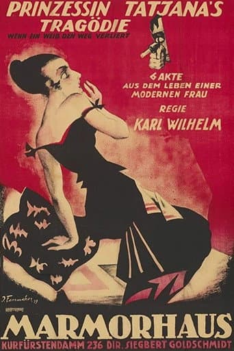 Poster for Prinzessin Tatjana's Tragödie
