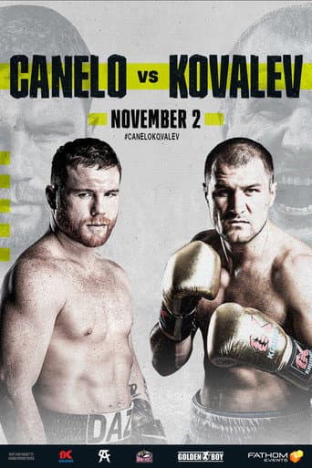 Poster for Canelo Alvarez vs. Sergey Kovalev