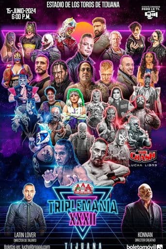 Poster for AAA TripleMania XXXII: Tijuana