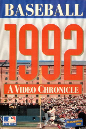 Poster for Baseball 1992: A Video Chronicle