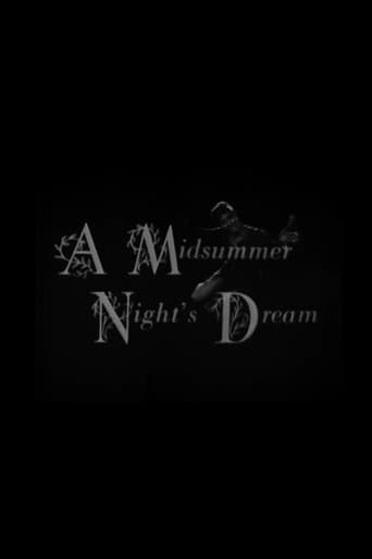 Poster for A Midsummer Night's Dream