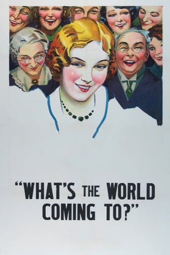 Poster for What's the World Coming To?