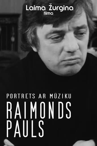 Poster for Raimonds Pauls. Portrets ar mūziku