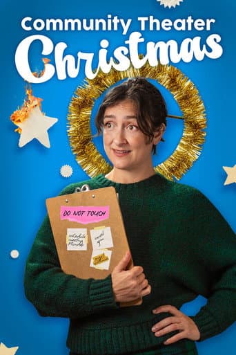 Poster for Community Theater Christmas