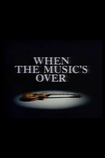 Poster for When the Music's Over