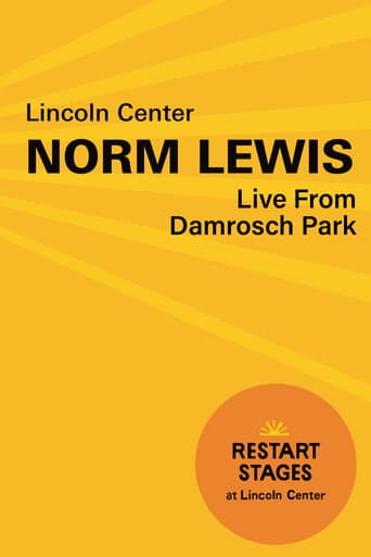 Poster for Norm Lewis at Damrosch Park