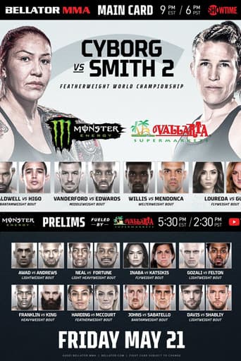 Poster for Bellator 259: Cyborg vs. Smith 2