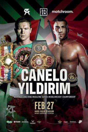 Poster for Canelo Alvarez vs. Avni Yildirim