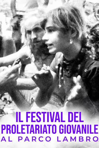 Poster for Il Festival del Proletariato Giovanile al Parco Lambro