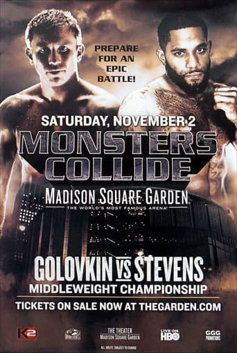 Poster for Gennady Golovkin vs. Curtis Stevens