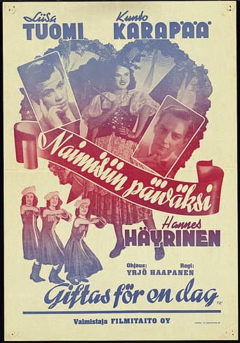 Poster for Naimisiin päiväksi