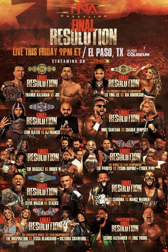 Poster for TNA Final Resolution 2025