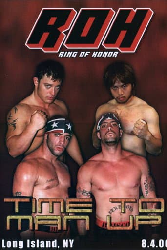 Poster for ROH: Time To Man Up