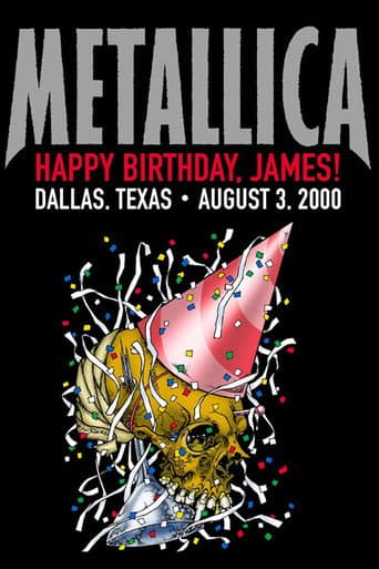 Poster for Metallica: Live in Dallas, Texas - August 3, 2000