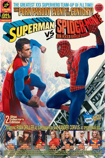 Poster for Superman vs Spider-Man XXX: An Axel Braun Parody