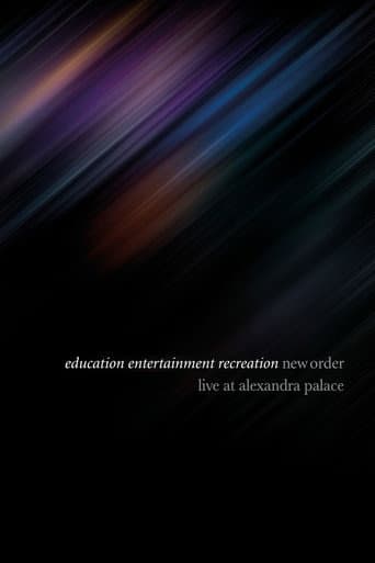 Poster for New Order Live At Alexandra Palace