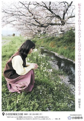 Poster for Odawara City, Where Poetries are Made