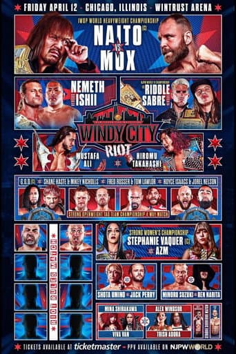 Poster for NJPW Windy City Riot 2024