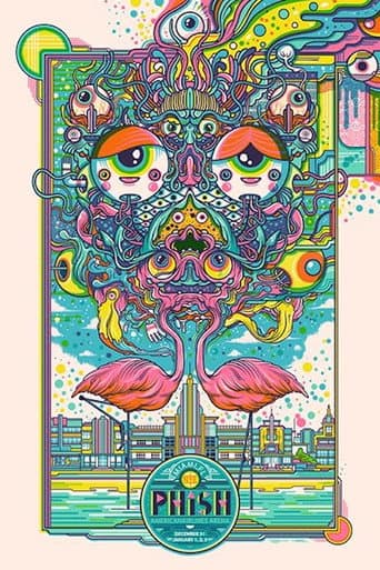 Poster for Phish 2014-12-31 American Airlines Arena, Miama, FL