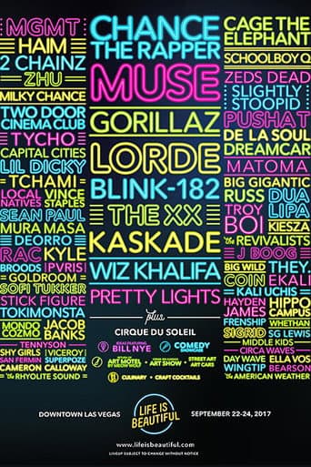Poster for Muse - Live at Life is Beautiful Festival