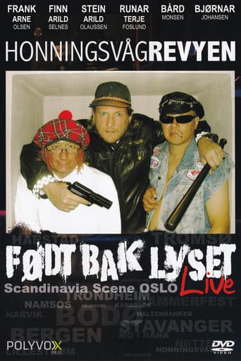 Poster for Honningsvågrevyen: Født Bak Lyset Live