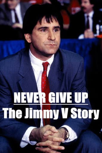 Poster for Never Give Up: The Jimmy V Story