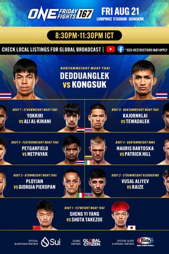 Poster for ONE Friday Fights 167: Dedduanglek vs. Kongsuk 2