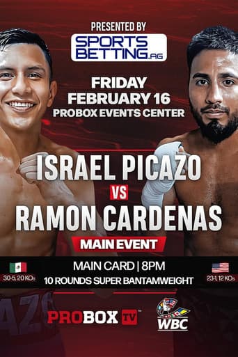 Poster for Israel Picazo vs. Ramon Cardenas