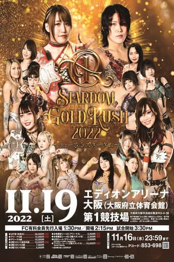 Poster for Stardom Gold Rush 2022 ~Gyōsan Stardom~