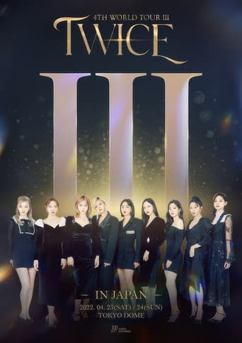 Poster for TWICE 4TH WORLD TOUR III IN JAPAN