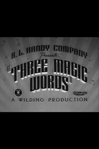 Poster for Three Magic Words