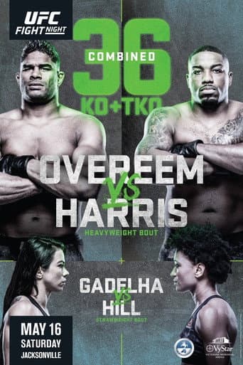 Poster for UFC on ESPN 8: Overeem vs. Harris