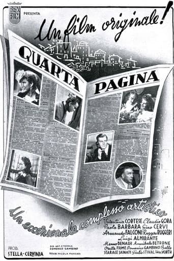 Poster for Quarta pagina