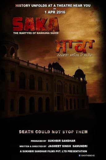 Poster for Saka - The Martyrs of Nankana Sahib